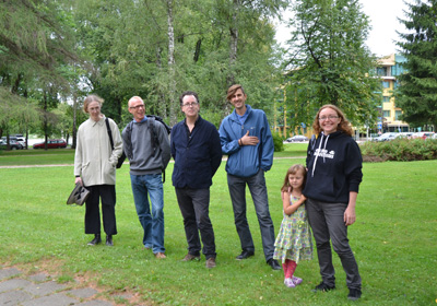 D.A.R. dalyviai: M. Widesheim, H. Hedsund (Švedija), A. Lukoszevieze (Jungtinė Karalystė), T. Čiukauskas, Grėtė, E. Medekšaitė (Lietuva)