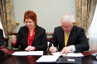 Z. Bružaitė ir prof. Z. Lydeka