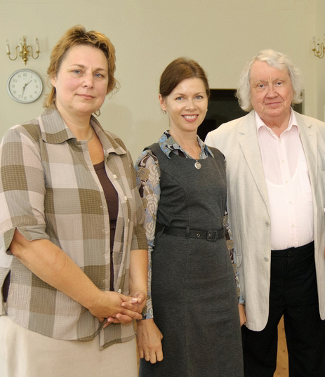 Konkurso iniciatoriai: Zita Bružaitė, Rūta Prusevičienė, Juozas Domarkas. M. Aleksos nuotr.